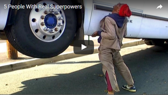 Here are 5 people with real life superpowers